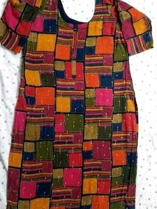 Multicolor Pant Suit