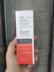 Deconstrust Fluid Brightening Sunscreen