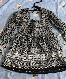 Black & White Tunic