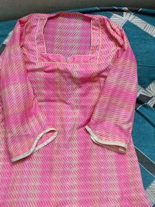 Pink Striped Top