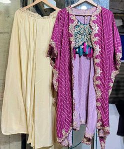 ✨️FIXED PRICE Designer Drape Skirt With Cape ✨️