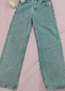 Light Wash Wide Leg Jeans🫧