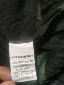 Kathleen Berney Printed Free size Dress/Top