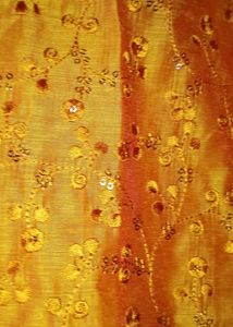 New Mustard Chinkari Kurti