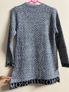 Moschinomos Grey Sweatshirt Women’s