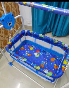 New kids Cradle jhula with mosquito net
