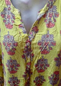 xxl branded yellow kurta