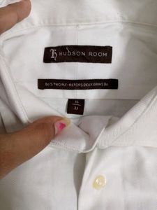 NEW WHITE SHIRT WITH EXTRA BUTTONS