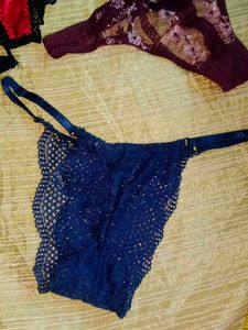 Lace Thong Panties - Bundle of 4