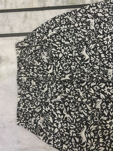 Printed Black Comfortable Pyjama