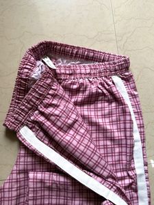 Pink Plaid Pajama Set