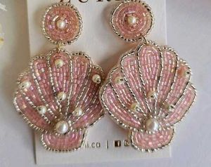 Shellcoat ~ Handcrafted Beaded Earrings