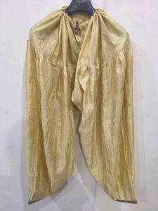 Orange to green colourshift suit patiala set