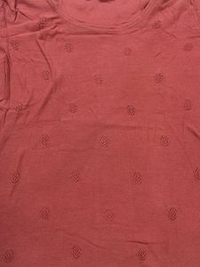 Dusty Rose Top with Bell Sleeves