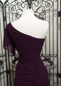 Elegant One-Shoulder Gown