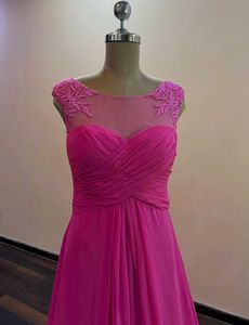Elegant Pink Ethnic Gown