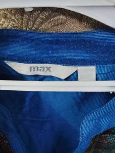 Blue Embroidered Kurta