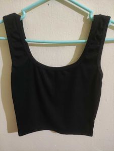 Black Crop Top