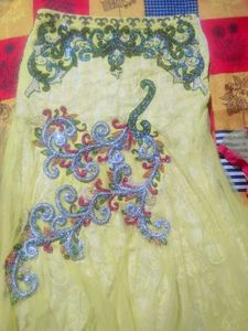 Heavy Lahenga Yellow