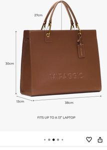 Miraggio Brown Hand Bag