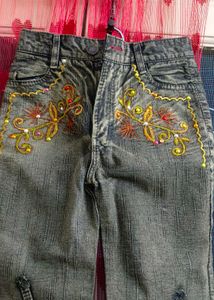 T Shirt And Jeans Combo For Girls