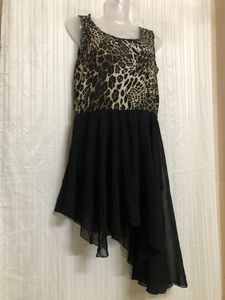 Wutongyu Black Sleeveless Dress