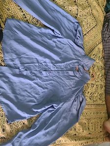 Balloon Sleeves Office Shirt
