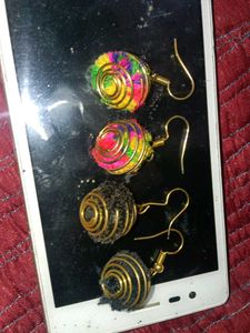 cute mini spiral earing