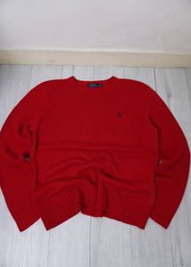 Ralph Lauren Red Sweater
