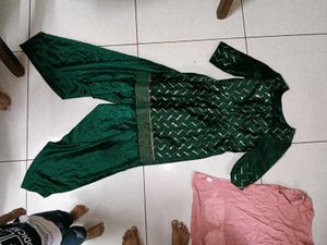 Emerald Green Salwar Kameez Suit