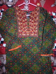 Beautiful Bandhni Print Kurti