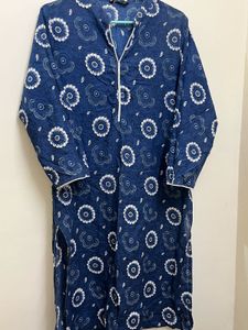 Floral Print Kurta