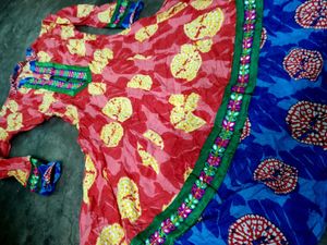 Ethnic Mirror Work Pure Cotton Kurta
