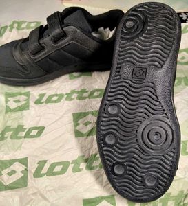 Black Lotto Kids Sneakers