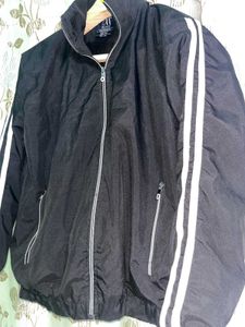 Men's Black Striped Jacket