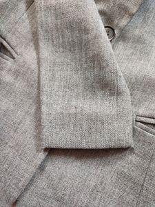Women&#39;s Grey Fitted Blazer