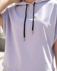 Lavender Sleeveless Hoodie