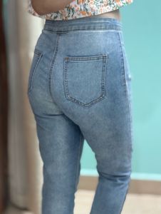 High Waist Denim Jeans