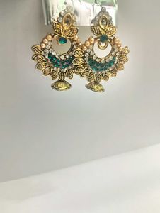 Elegant Peacock Earrings