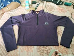 Purple Crop Top