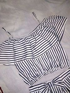 Striped Two-Piece Set