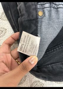 Colarado charcoal wash straight leg jeans