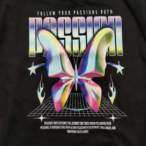 360 gsm new Butterfly Graphic Hoodie