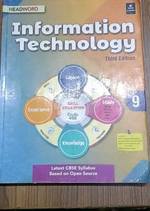 Information Technology Textbook class 9