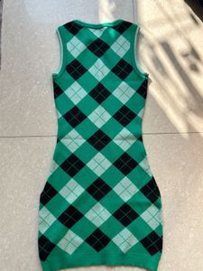 Argyle woollen Knit Dress