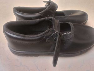 Girls' Black School Shoes