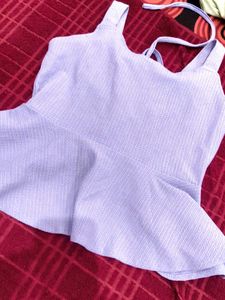 Lavender Sleeveless Top