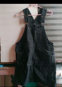Denim Dungree One Peice