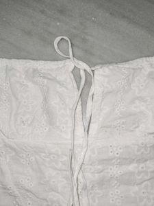 White Embroidered Blouse