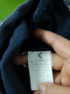 Kangol Blue Denim Tote Bag